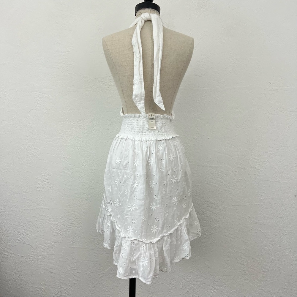 NWT Aerie spring fling white halter dress medium - Picture 4 of 8